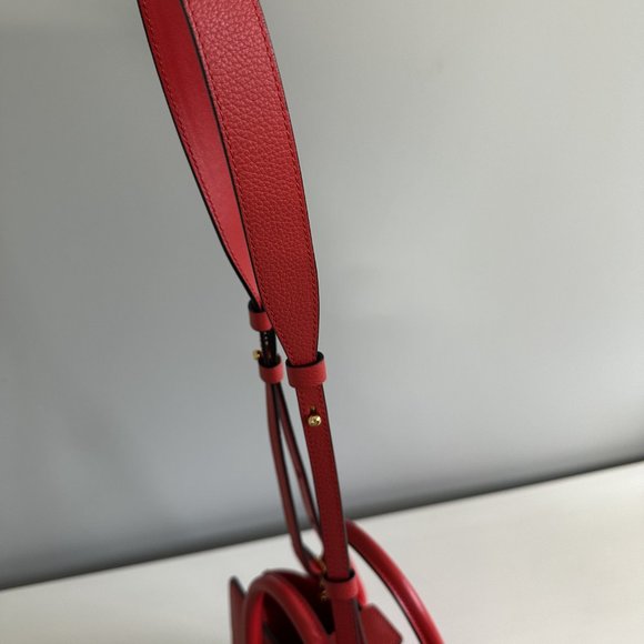 Red Christian Louboutin Purse 8.2 inches deep | 3.2 inches wide - Picture 11 of 15